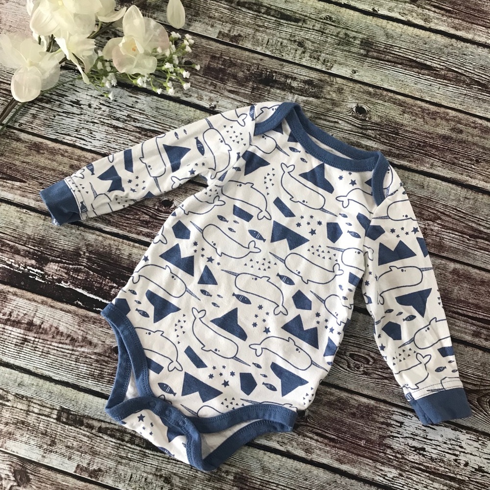 Cat & Jack Narwhal Onesie